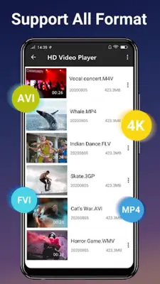 Video Player - All Format HD android App screenshot 6